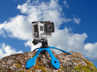 Splat is a flexible tripod that adjusts to any surface