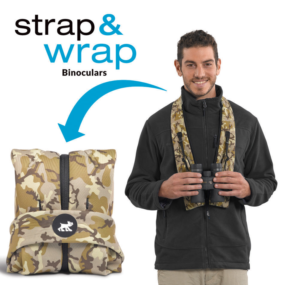 strap  and wrap binoucular